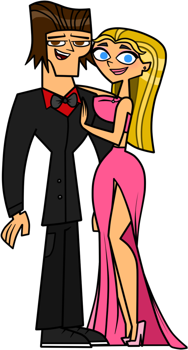 Lindsay And Tyler - Cartoon (673x1188)