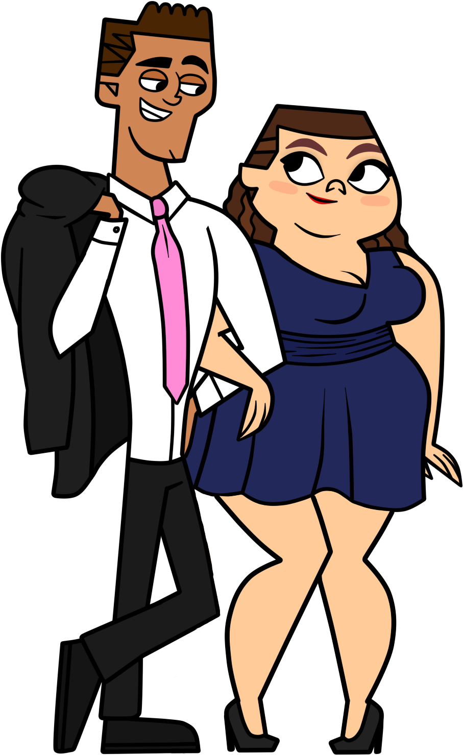 Brody And Macarthur Prom Date By Evaheartsart - Total Drama Presents The Ridonculous Race Macarthur (1000x1500)