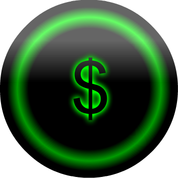 Dollar Sign Logo By Supergamerx - Dollar Sign (350x350)