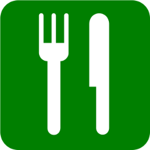 Restaurant Clipart El Restaurante - Knife And Fork Vector (600x600)