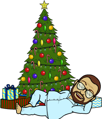 Thanks To You All Merry Christmas Love Our Interactions - Christmas Bitmoji Png (398x398)