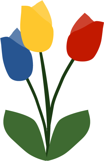 View All Images-1 - Free Tulip Clip Art (640x640)