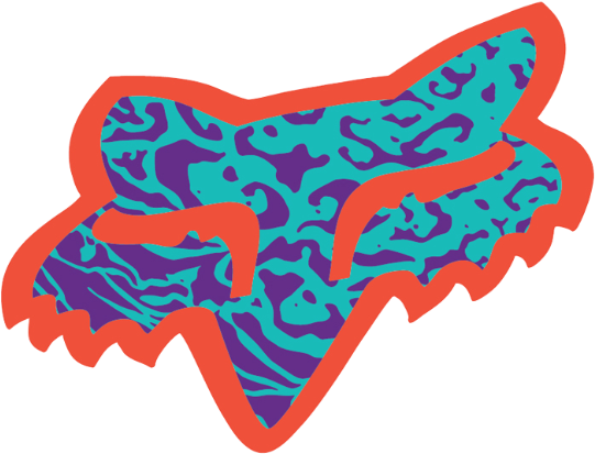 Fox Racing Marz Sticker- 4 Inch - Fox Racing Logo Png (540x540)