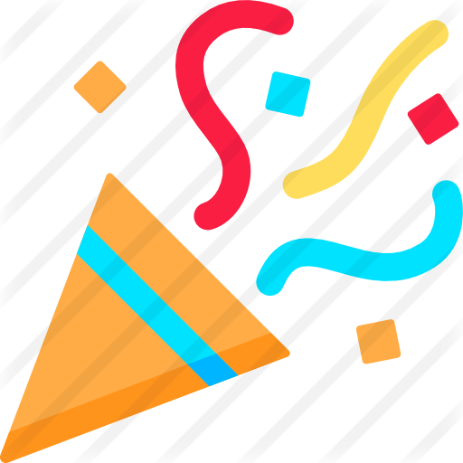 Confetti - Vector Graphics (512x512)