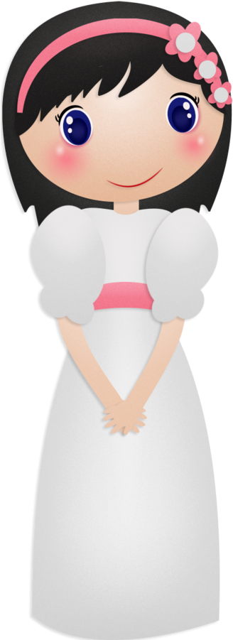 Digi Stamps - First Communion - Minus - Dibujo Comunion Fondo Transparente Png (344x900)