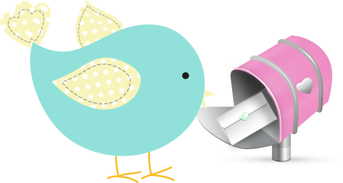 Pajarito Azul Para Bautizo (1181x683)