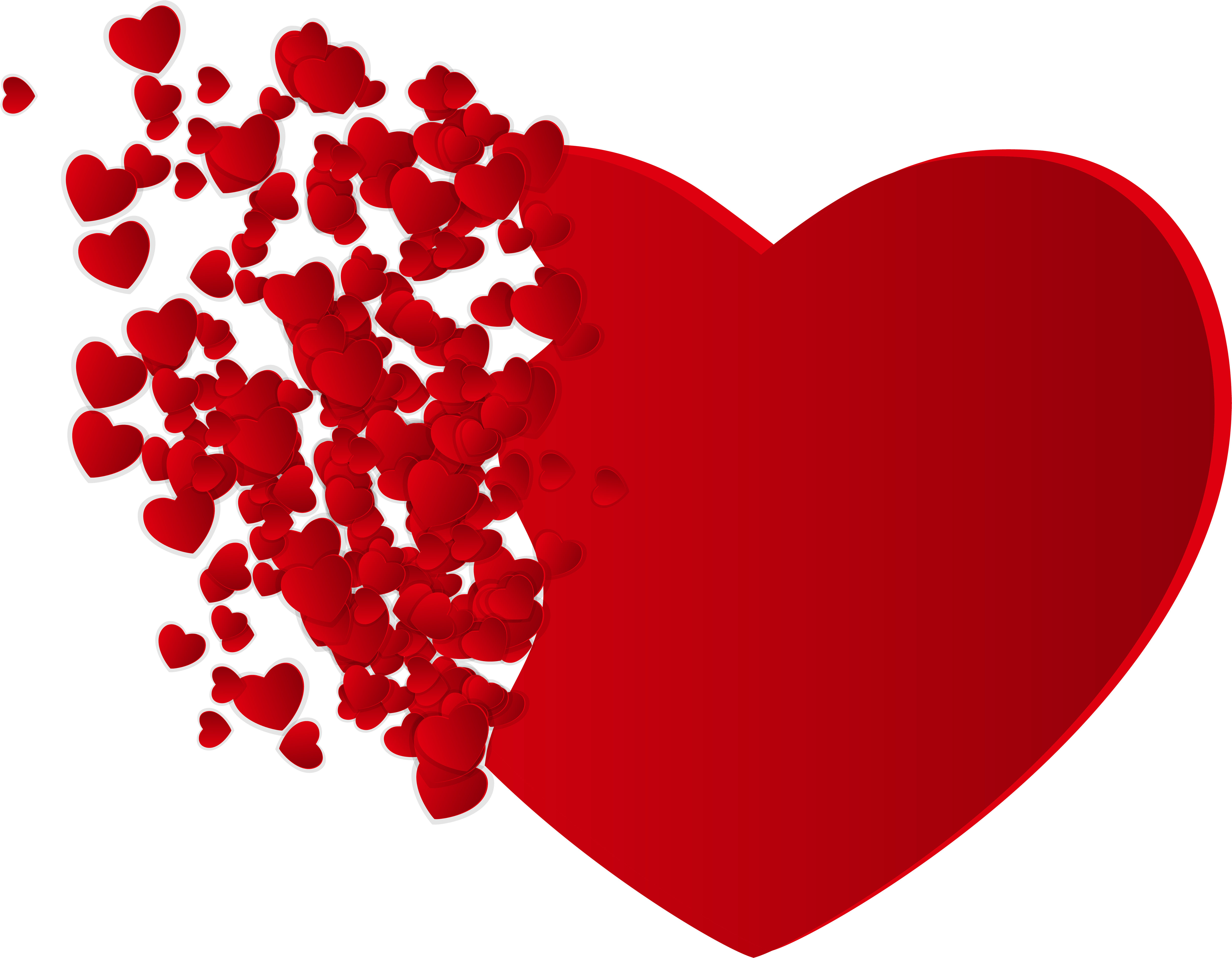 Share This Image - Heart Png (5000x3889)