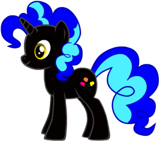 Cosmic Confetti **unicorn Version Of Pinkie Pie** By - Unicorn Pinkie Pie (400x347)