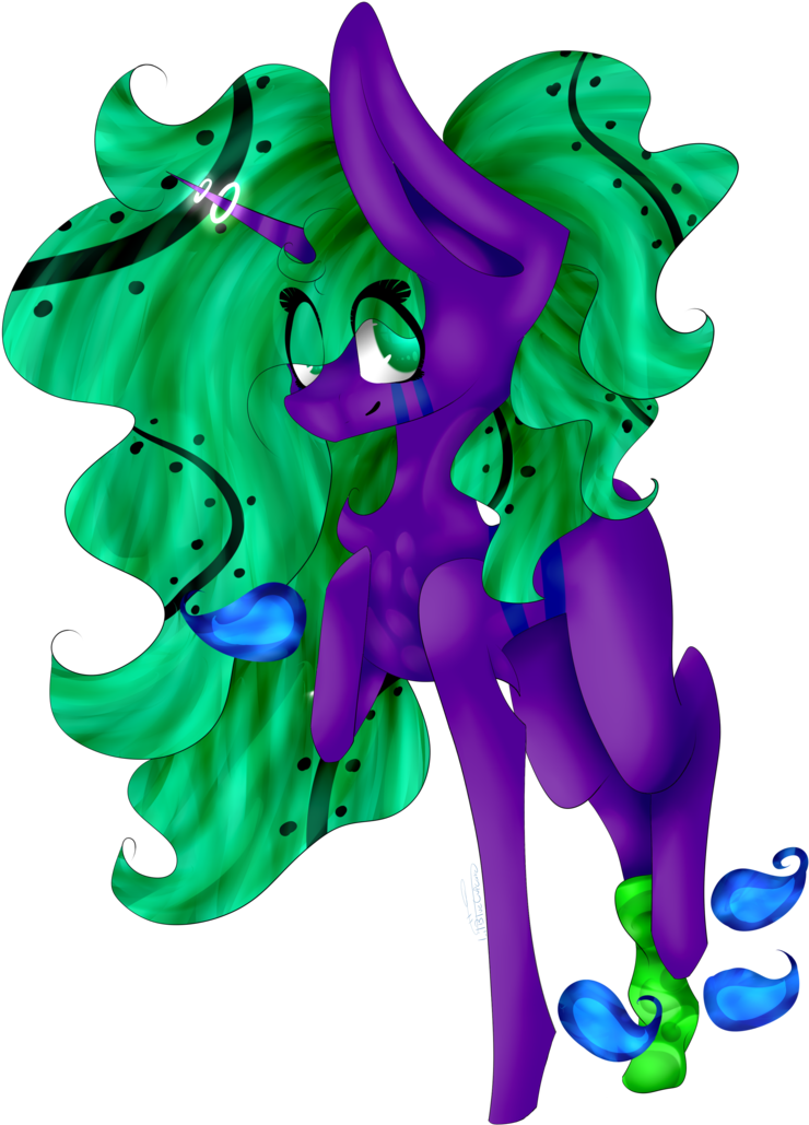 Wisteria *oc* By Paeunia - Illustration (1024x1090)