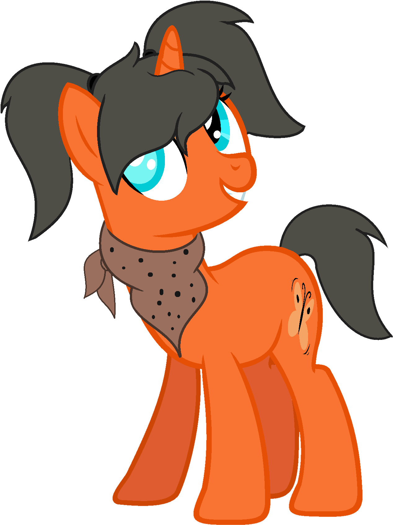 Butterfly Catcher - Cartoon (1294x1704)