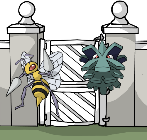 Ruutu - Pineco Pokemon (500x500)