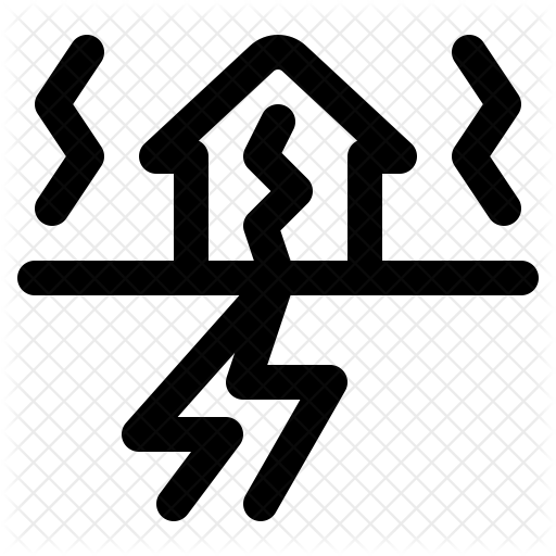 Earthquake Icon - Number (512x512)