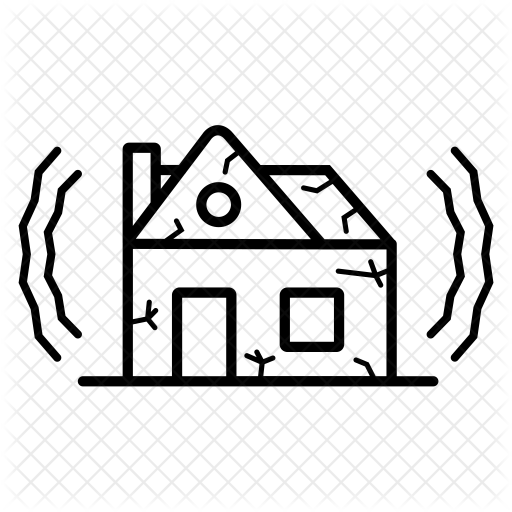 Earthquake Icon - Tsunami (512x512)