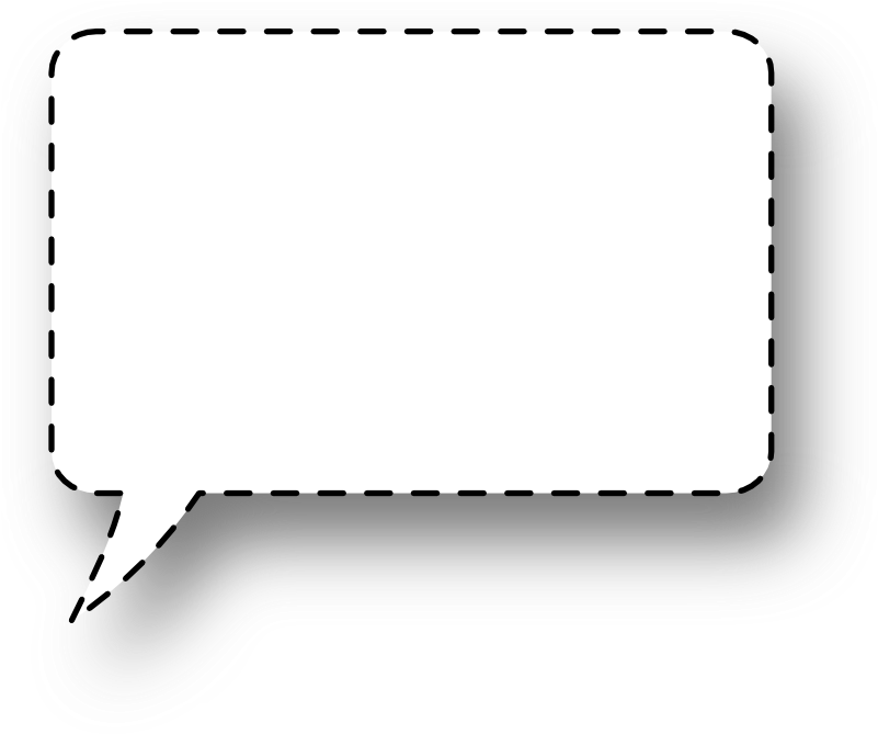 Speech Balloon Whispering Clip Art - Speech Bubble (810x705)