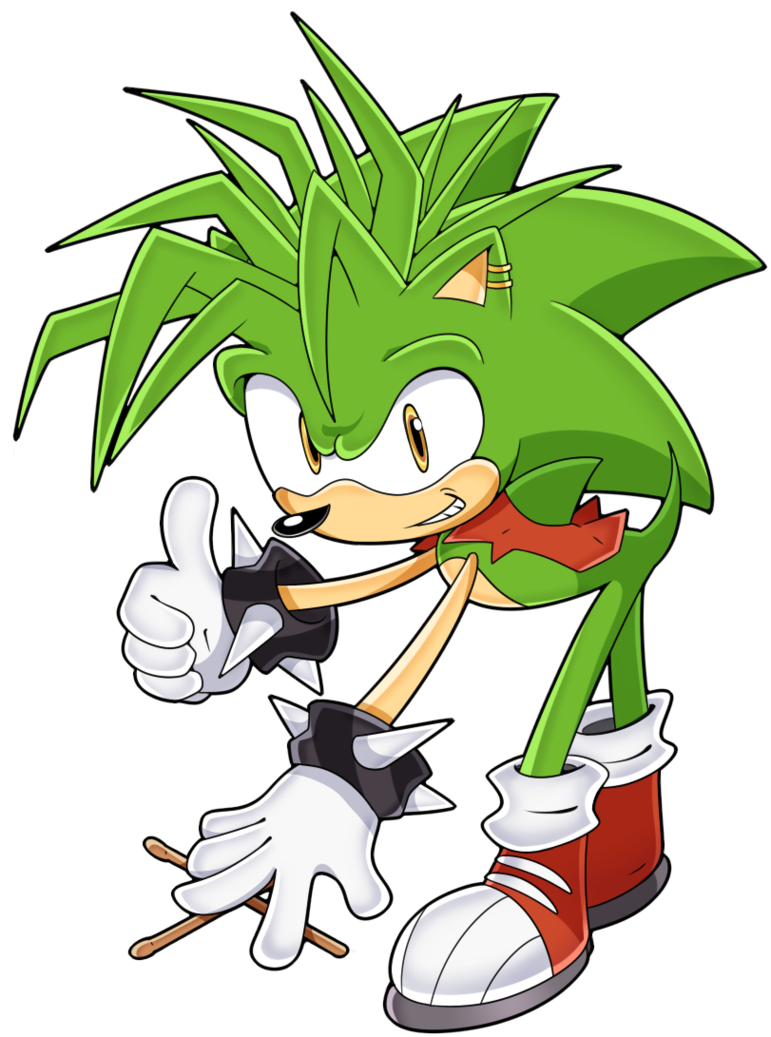 Manic The Hedgehog *old Art* By Sonictheedgehog - Manic The Hedgehog Fan Art (771x1037)