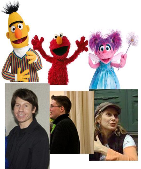 Muppet Wiki Behind The Scenes Photos Another Good Morning - Roommates Sesame Street Burt And Ernie Peel (633x696)