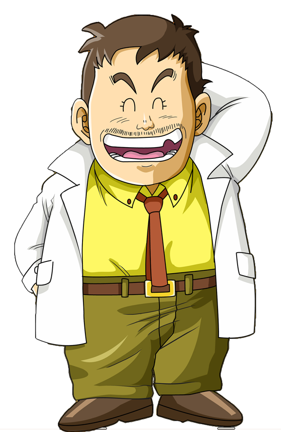 Slump Shonen Jump 50th Anniversary Exhibition Genga - Dr Slump (576x884)