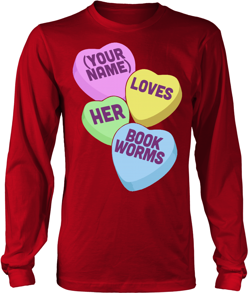 Librarian - Candy Hearts - Best Senior Shirts 2018 (1000x1000)