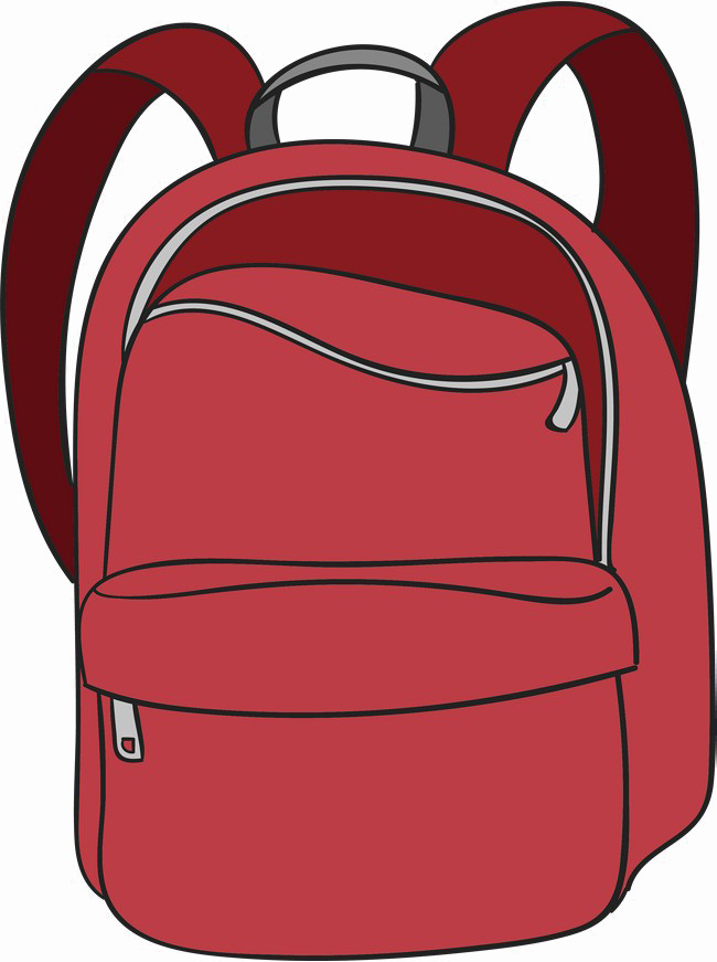 School Bag Png Transparent Image - School Bag Png (650x871)