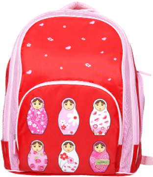 School Backpack - Babushka - Bobble Art Large School Backpack – Babushka (400x400)