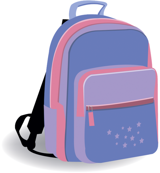 Backpack Clip Art - Backpack Clip Art (557x600)