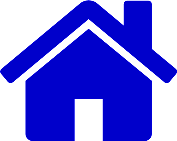 House Icon Blue Png (630x630)