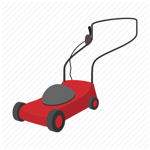 Lawn Mower Cartoon - Cartoon Lawn Mower (512x512)