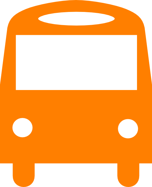 Orange Bus Png (486x596)