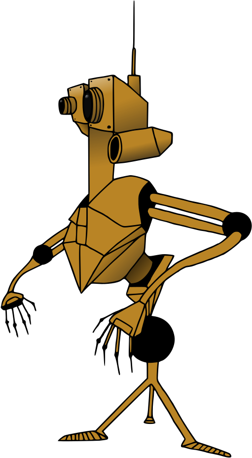 Robot - Rooweb Clipart - Robotics (625x1000)