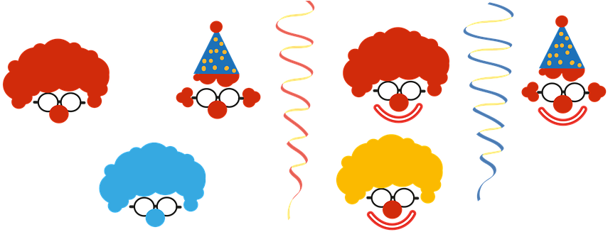 Funny Carnival Cliparts 26, Buy Clip Art - Funny Carnival Cliparts 26, Buy Clip Art (964x340)