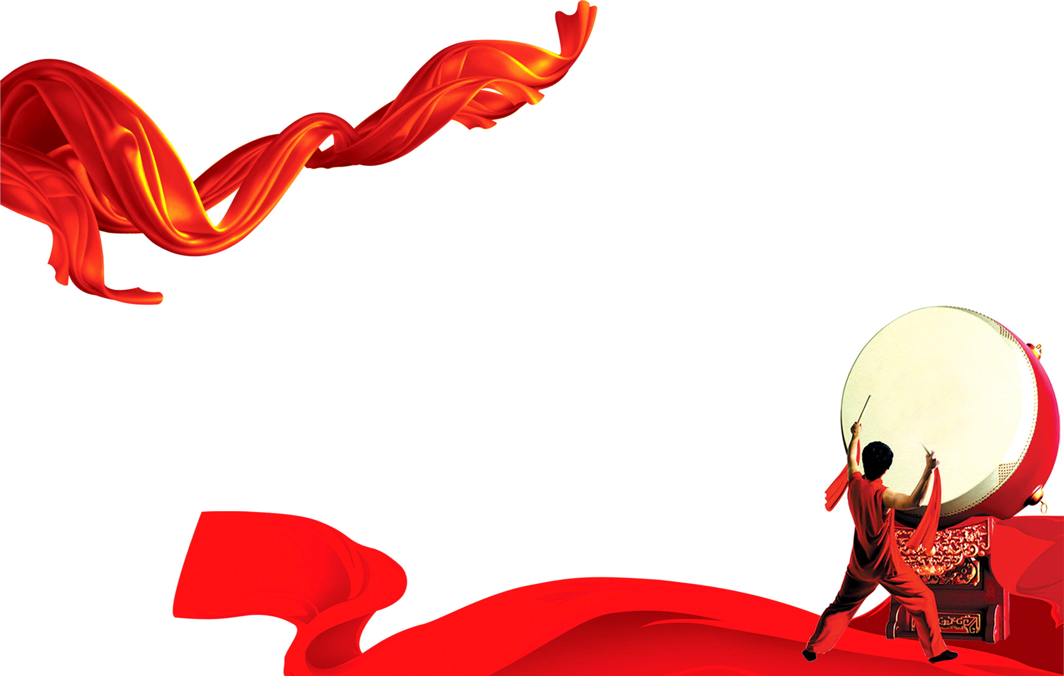 Paper Red Ribbon Plastic Bag Hengshui High School - Paper Red Ribbon Plastic Bag Hengshui High School (3425x2480)