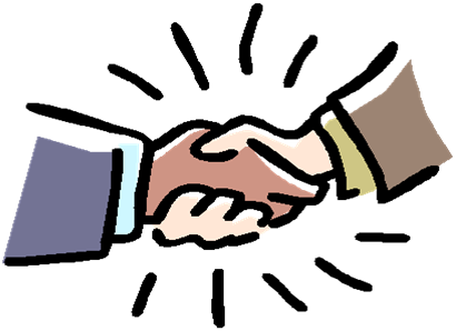 8 Ways To Boost Your Personal Relationship With Your - Hand Shaking Cartoon (410x298)