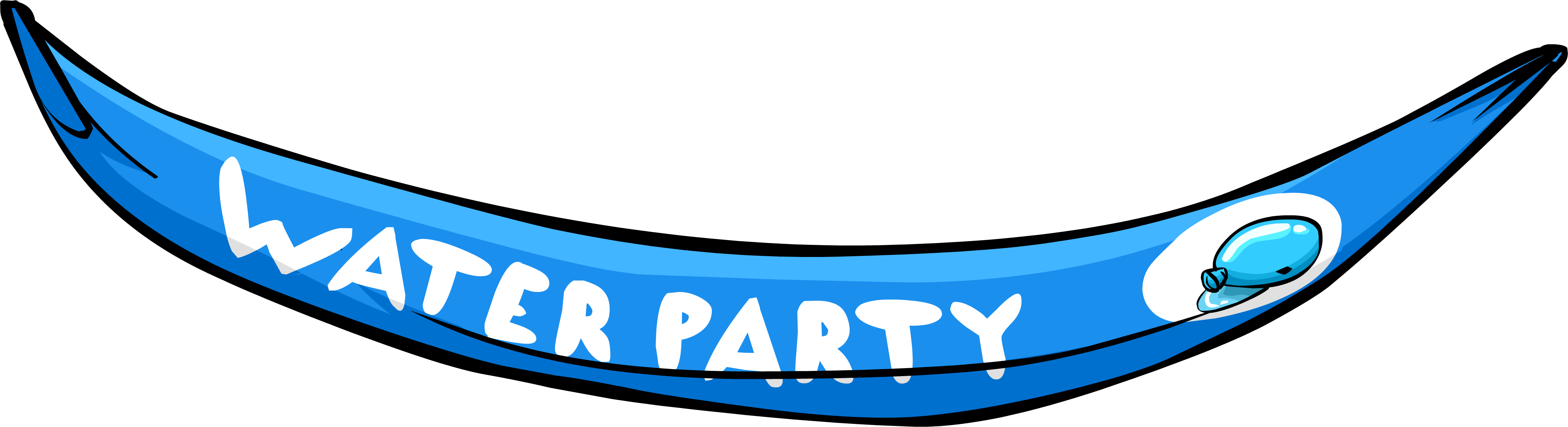Water Party - Club Penguin Water Party (4529x1233)