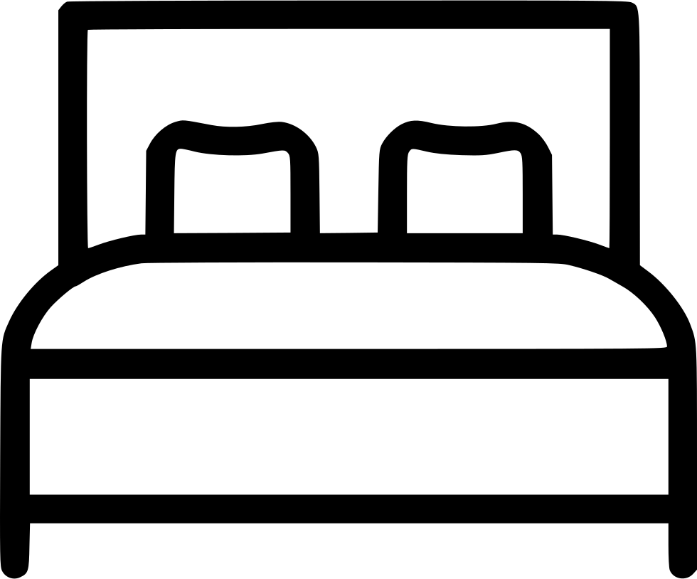 Png File Svg Bed - Bedroom Icon (980x814)