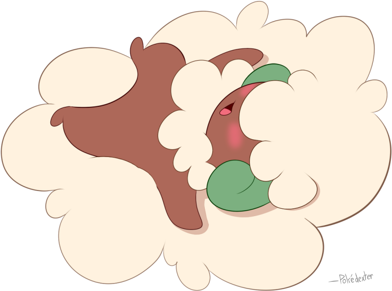 Whimsicott's Cotton Bed By Obviousoddball - Illustration (800x598)
