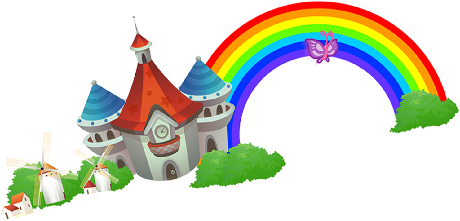 Multiply, Divide, Add, Subtract Rainbow Cartoon - Rainbow (1680x1326)