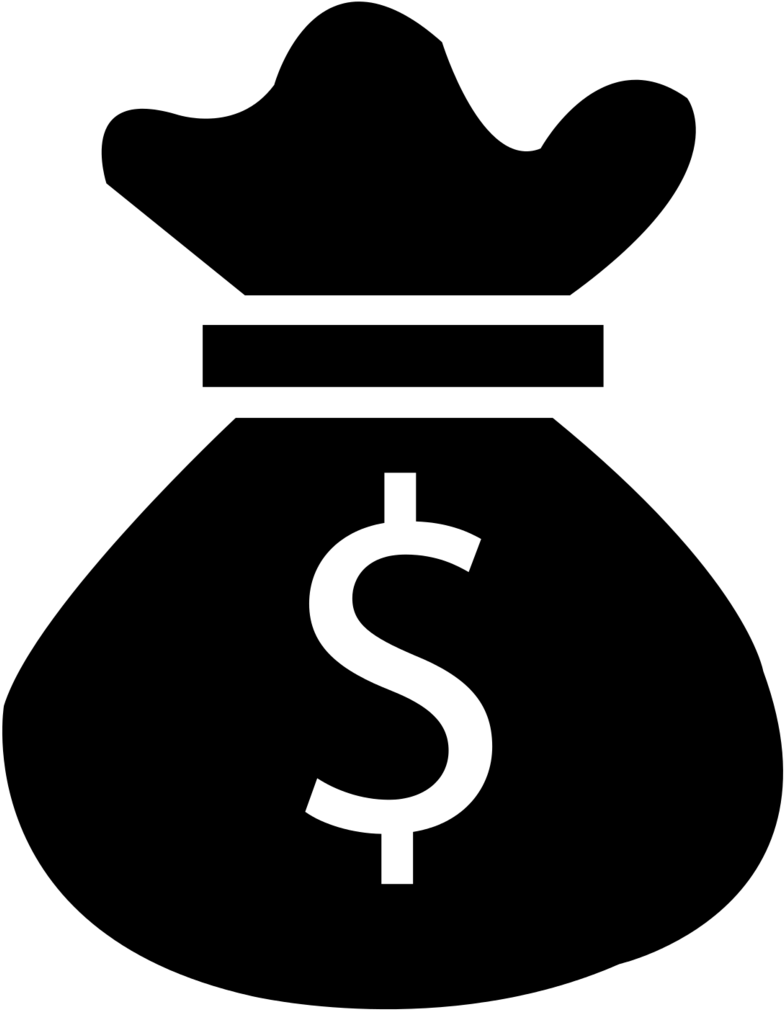 Free Icons Png - Money Silhouette Png (1200x1200)