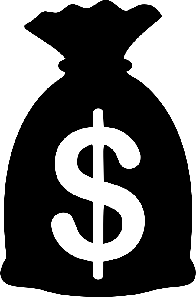 Money Bag Comments - Money Bag Icon Png (648x980)