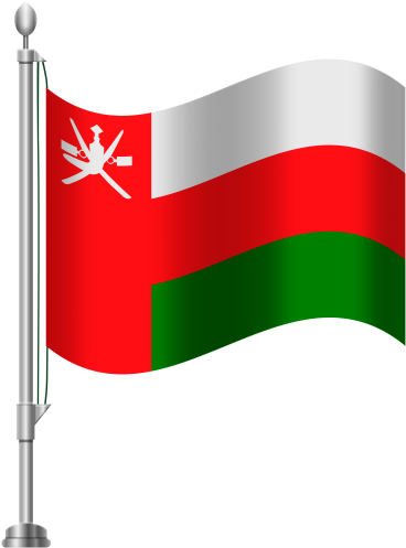 Oman Flag Png Clip Art In Category Flags Png / Clipart - Bandera Del Peru Animada (384x500)
