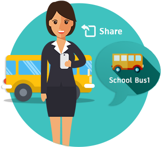Sharing Your School Bus To Multiple Teachers - Driving (330x367)