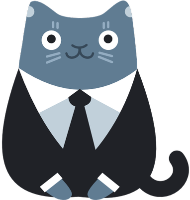 Ngee Ann Vpn - Business Cat Icon (400x400)