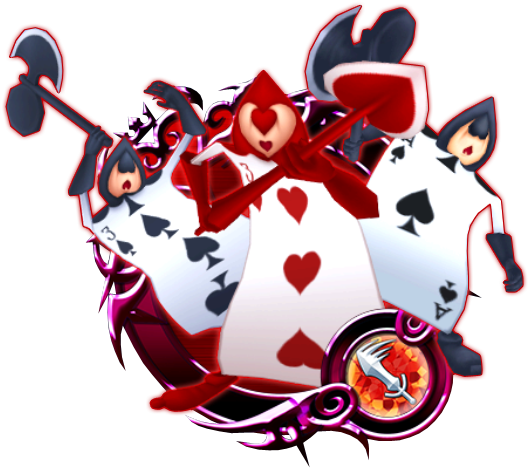 Alice In Wonderland A Guard Who Serves And Fears The - Alice In Wonderland Card Guard (557x502)