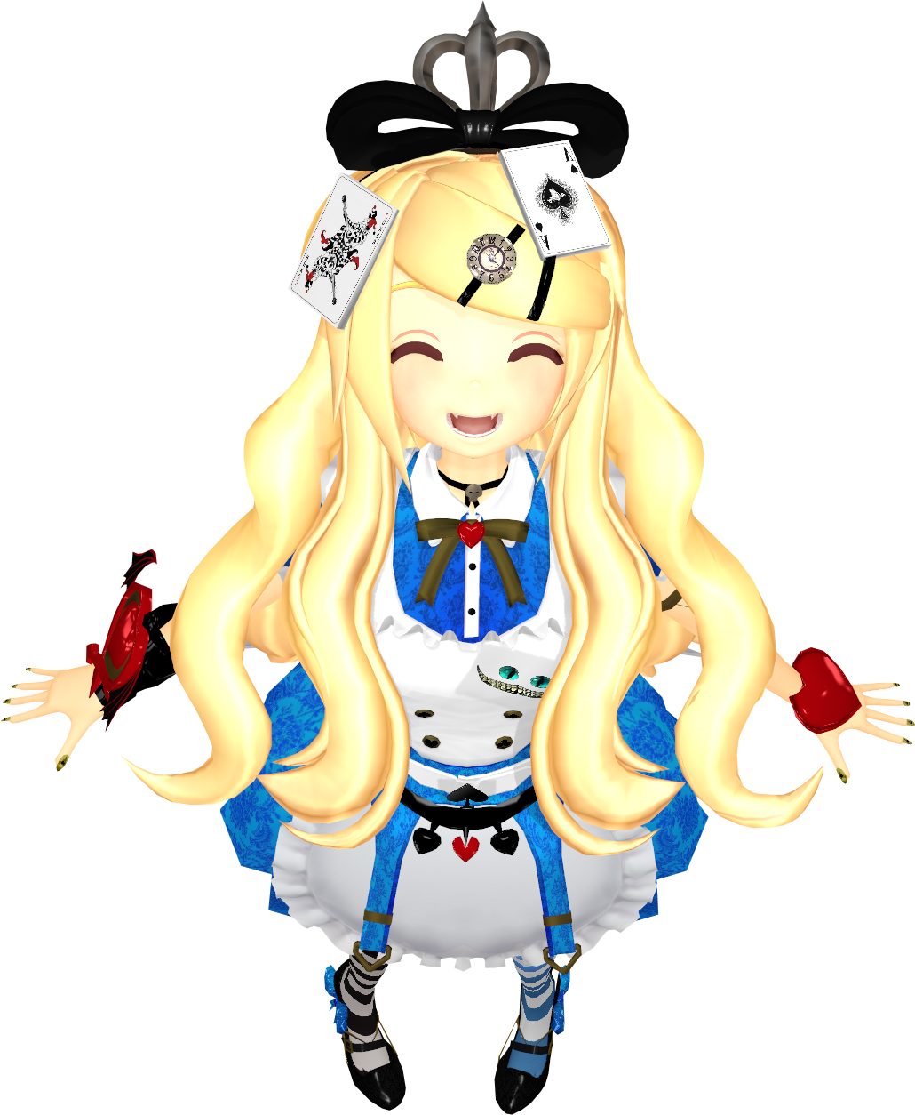Rinxneru's Alice By Mrwhitefolks - Alice Alice In Wonderland Mmd (1030x1254)