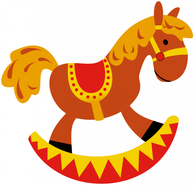 Download Spectacular Rocking Horse Clip Art - Download Spectacular Rocking Horse Clip Art (768x734)