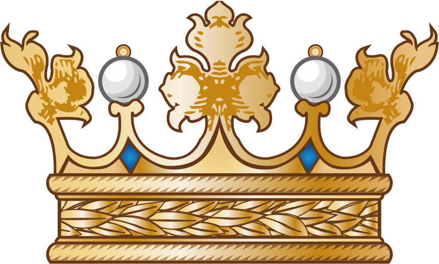 La Corona De La Nobleza Heráldica Rangkrone Coronet - La Corona De La Nobleza Heráldica Rangkrone Coronet (860x518)