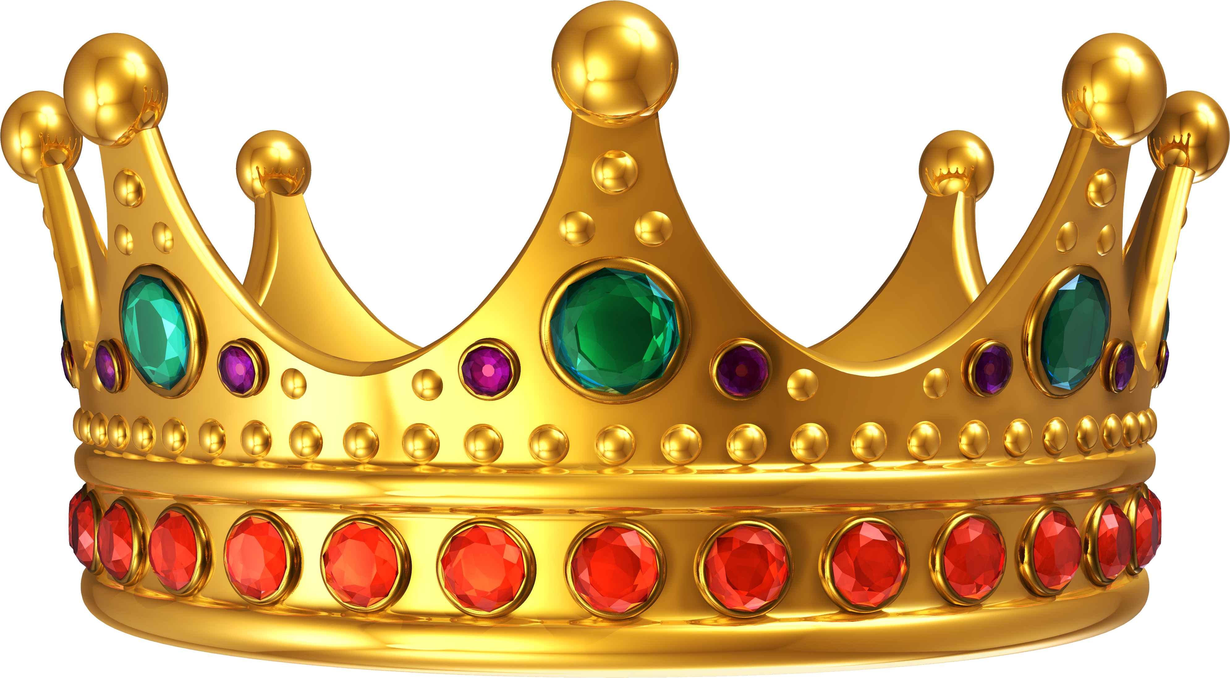 La Corona De La Reina Elizabeth, La Reina Madre Clip - Golden Crown (3980x2195)