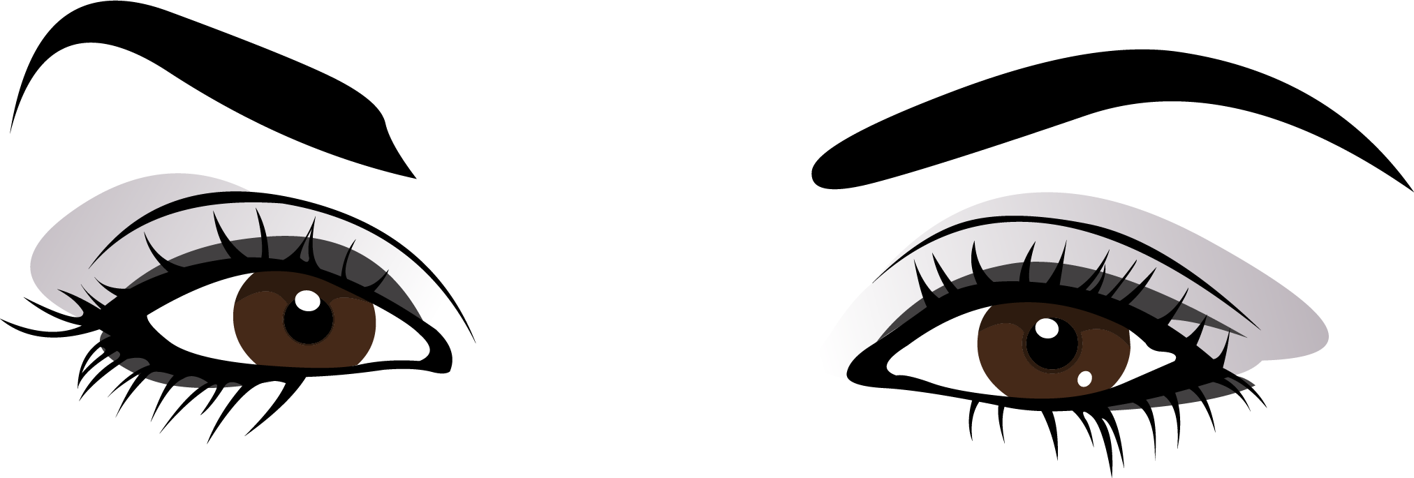 Face Beauty Euclidean Vector Smile - Boca Abierta Sonriente (2025x685)