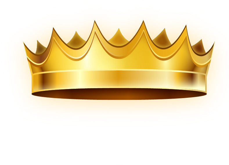 Al Rey Dios Letra De Música Gospel - King Crown Gold Png (800x800)