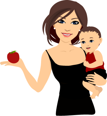 Free Icons Png - Healthy Mom Png (1000x1091)