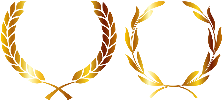 Medalla De Oro Corona La Corona De Laurel - Crown Frame (945x945)